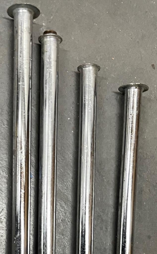 verchroomde buis diameter 10mm, vr. aansluiting wc, wastafel, Bricolage & Construction, Tuyaux & Évacuations, Neuf, Coudes, Autres matériaux