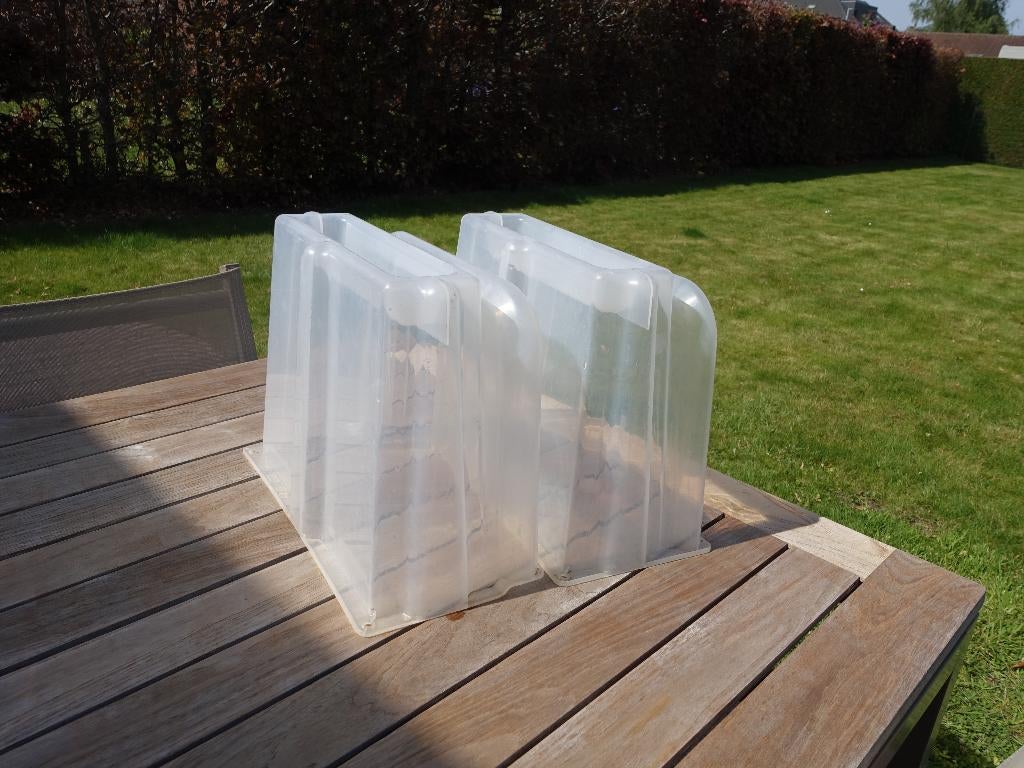 2 embouts pour serre tunnel, Jardin & Terrasse, Enlèvement, Comme neuf, Boîte de culture