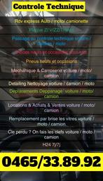 Controle technique / keuring , plaque z/v/zz platen, Offres d'emploi, Emplois | Chauffeurs, 33 - 40 heures, À partir de 3 ans