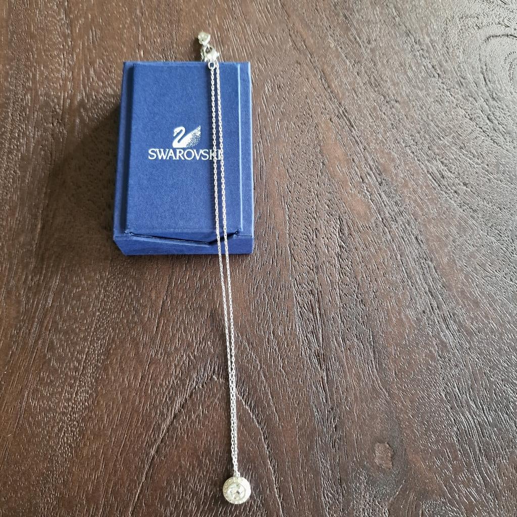 Zeer mooie halsketting ..Swarovski 2stuks, Bijoux, Sacs & Beauté, Pendentifs, Enlèvement ou Envoi