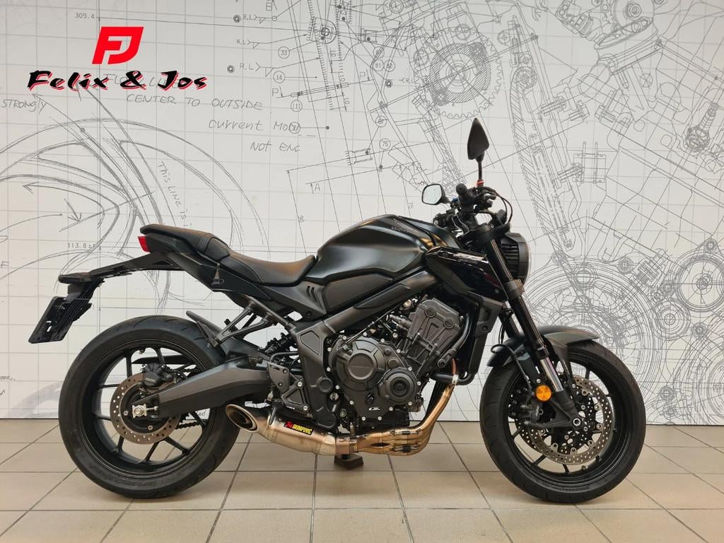Honda CB650R Black Edition (bj 2023), Motoren, Motoren | Honda, Bedrijf, Meer dan 35 kW, Overig, 650 cc