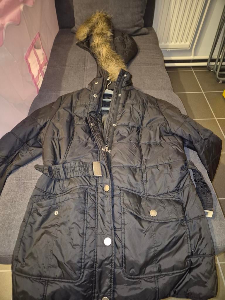 Veste doudoune CA noir, Enlèvement, Noir