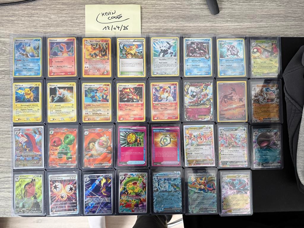 Pokemonkaarten / op te halen regio Lubbeek 3210/brengen kan, Ophalen of Verzenden, Gebruikt