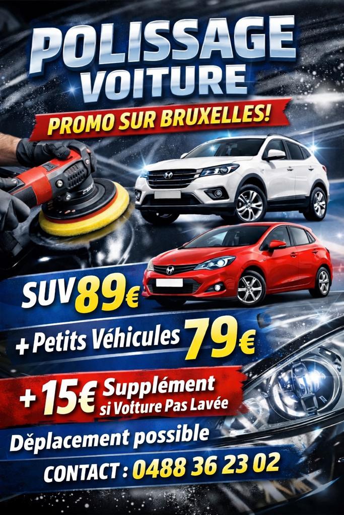 Auto Polish Bruxelles, Auto diversen, Auto-accessoires, Ophalen