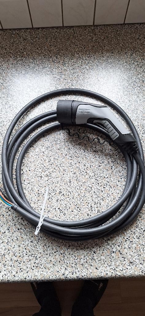 Wallbox kabel 32A 22kw 5 meter, Ophalen, Nieuw, Laadkabel