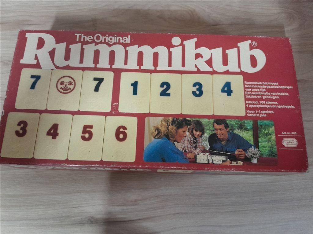 Rummikub grote rode doos - s3974, Verzenden, Zo goed als nieuw