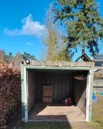 Ijzeren garage / bergplaats, Doe-het-zelf en Bouw, Ophalen, Gebruikt