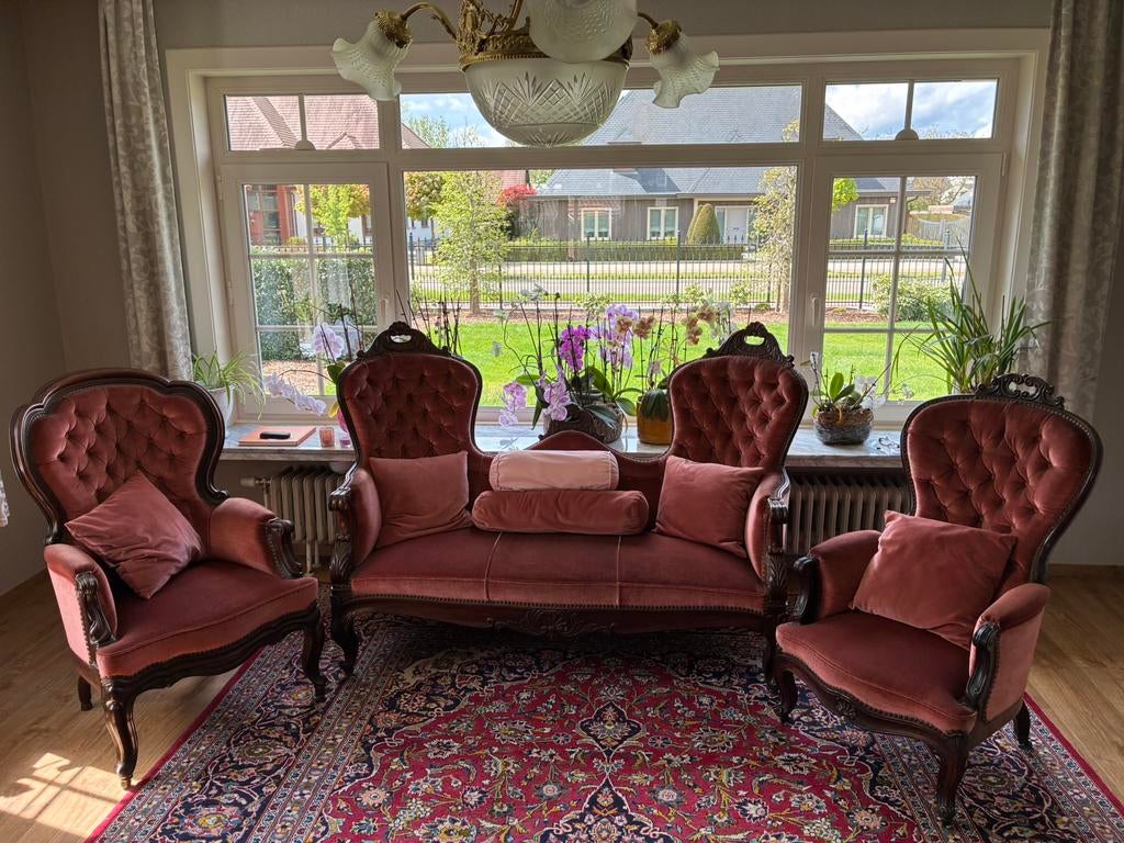 Antieke salon, Ophalen