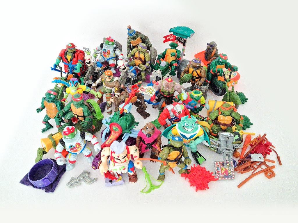 Tortues ninja mutantes TMNT Teenage, Collections, Jouets miniatures, Utilisé, Enlèvement ou Envoi