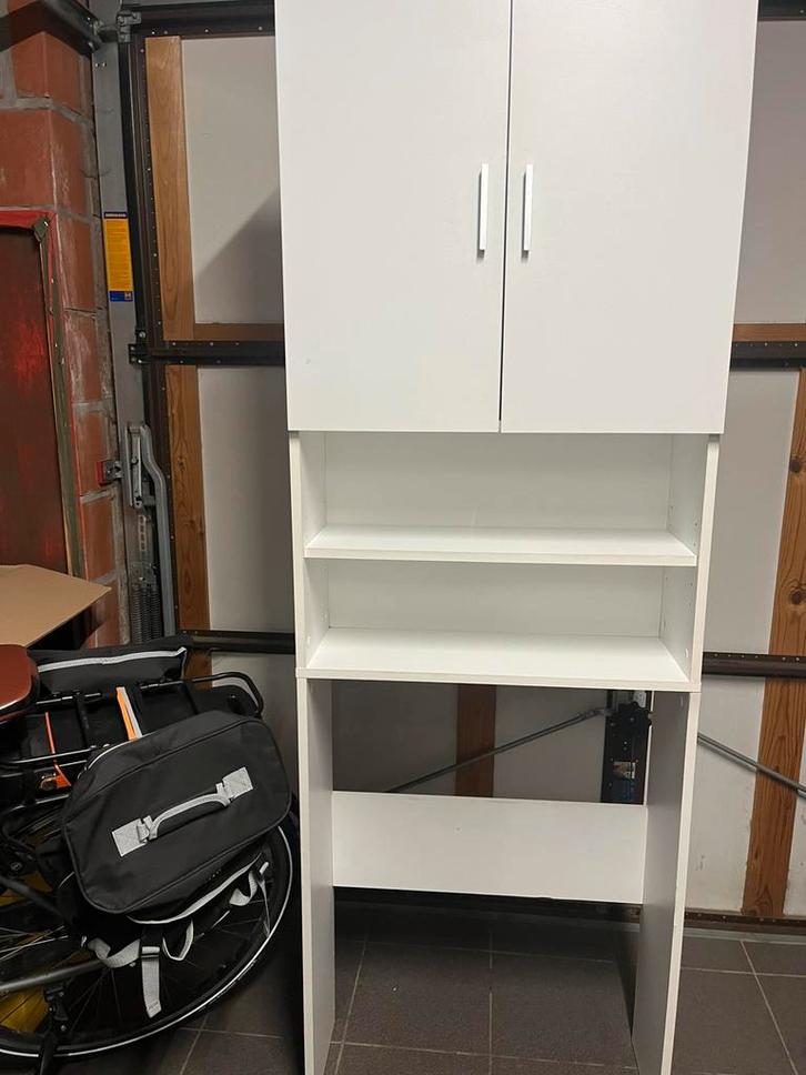 GRATIS Wasmachinekast, Huis en Inrichting, Kasten | Stellingkasten, Gebruikt, Ophalen