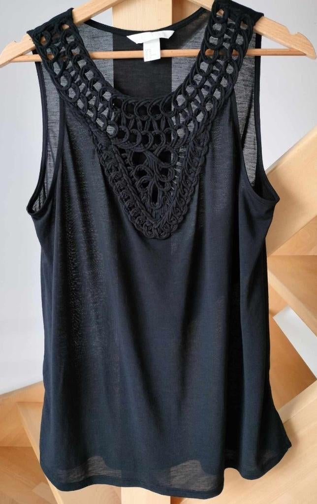 Losse en lange top H&M Medium. Nieuw!, Kleding | Dames, Topjes, Maat 38/40 (M), H&M, Zwart, Nieuw