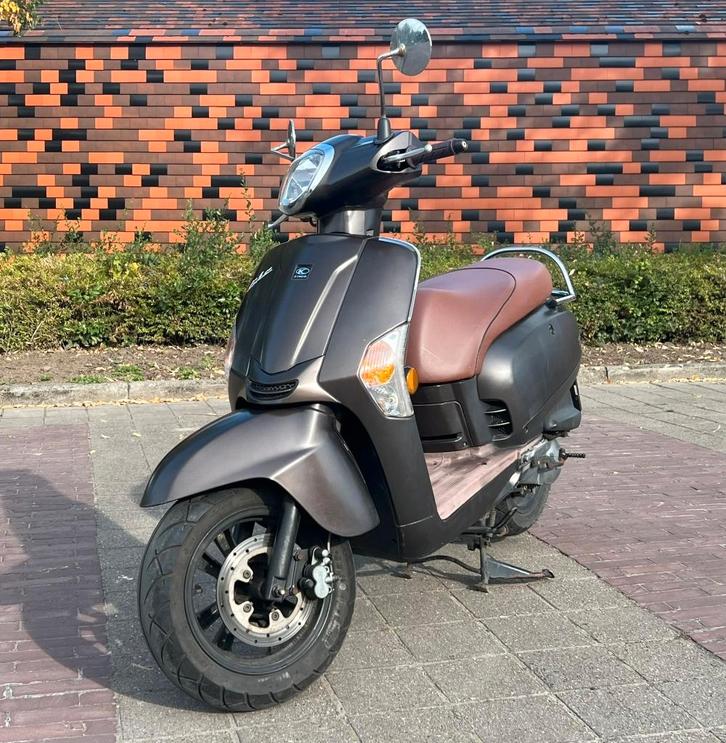 Kymco Like 50 4T, Fietsen en Brommers, Scooters | Kymco, Zo goed als nieuw, Like, Klasse B (45 km/u), Benzine, Ophalen