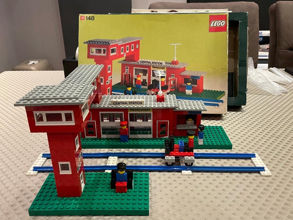 lego vintage treinstation nr 148, Ophalen, Lego