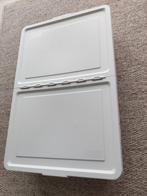 4x opbergbak wit met deksel, ideaal voor onder bed, Ophalen, Zo goed als nieuw