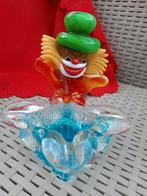 Cendrier clown en verre de Murano ZGST Vintage Bonbonniere, Enlèvement ou Envoi
