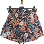 Korte broek zwart oranje S, Kort, Verzenden, Zwart, Zo goed als nieuw