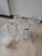 4 glazen flessen chicco, Kinderen en Baby's, Ophalen of Verzenden, Zo goed als nieuw