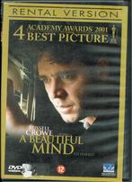 A Beautiful Mind (2001) Russell Crowe - Ed Harris, CD & DVD, DVD | Drame, Drame historique, Tous les âges, Utilisé, Enlèvement ou Envoi