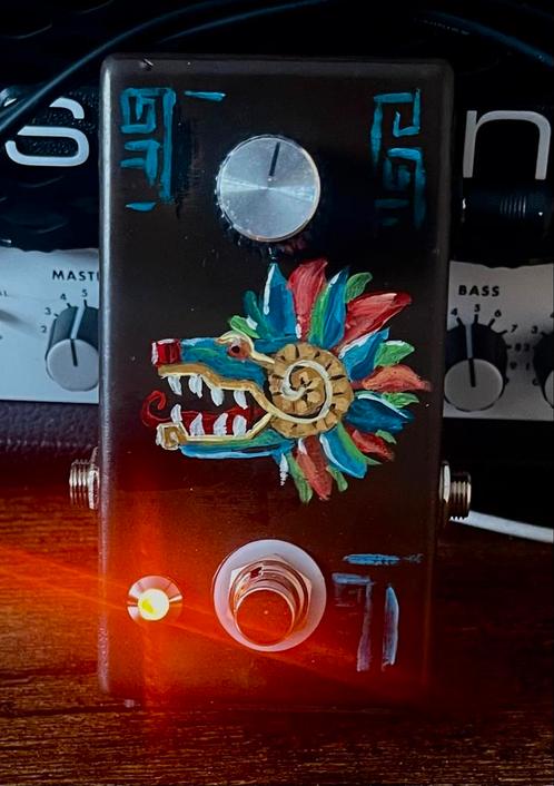 Mosfet Booster - Boost pedal, Muziek en Instrumenten, Effecten, Zo goed als nieuw, Ophalen