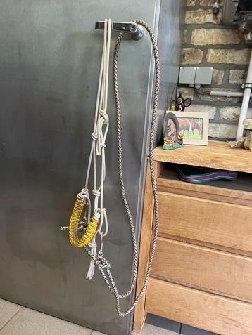 Side pull met zelf gemaakte teugels beschikbaar voor biedingen