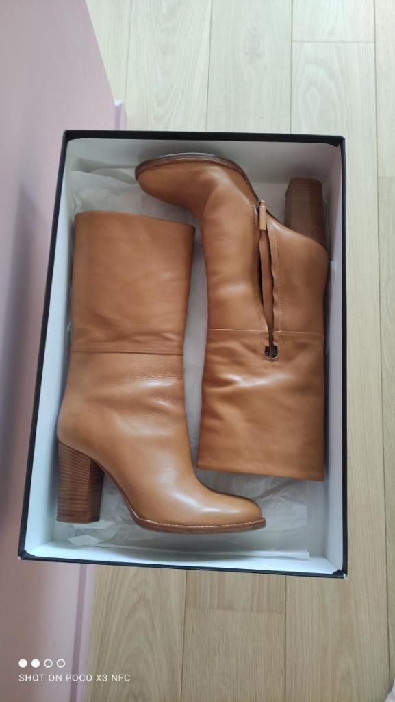 Lederen laarzen JULIE DEE, Kleding | Dames, Schoenen, Hoge laarzen, Ophalen