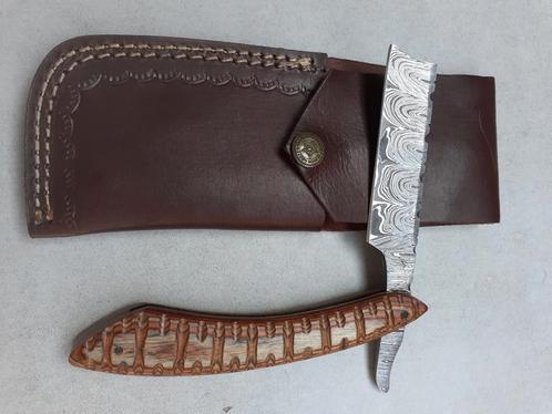 Damascus scheermes, Antiek en Kunst, Curiosa en Brocante, Ophalen of Verzenden