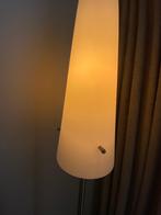 Staanlamp met zandgestraald glas, Maison & Meubles, Lampes | Lampadaires, 150 à 200 cm, Enlèvement, Utilisé, Verre