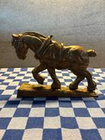 Bronzen Beeld "Vlaams Boerentre paard", Antiek en Kunst, Ophalen, Brons