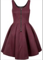 Robe Maje taille 1 bordeaux, Comme neuf, Taille 36 (S), Maje, Autres couleurs