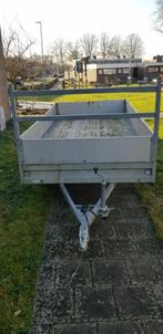 Aanhangwagen Dubbel as ongeremd 750 kg aluminiu, Auto diversen, Aanhangers en Bagagewagens, Ophalen, Zo goed als nieuw