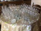 Lot van 95 glazen , champagne, wijn , Martini , cognac ,, Ophalen