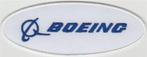 Boeing stoffen opstrijk patch embleem, Collections, Vêtements & Patrons, Envoi, Neuf