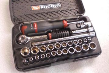 Facom 1/4" doppenset metrisch en inches beschikbaar voor biedingen