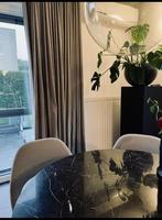 Ronde tafel marmer, Huis en Inrichting, Tafels | Eettafels, Ophalen, Overige materialen, Gebruikt, Rond