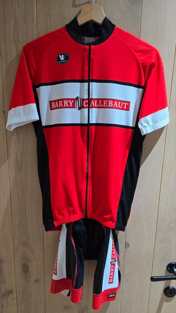 5 delig fietskleding zomer en winter Barry Callebaut, Sports & Fitness, Cyclisme, Comme neuf, Vêtements, Enlèvement ou Envoi