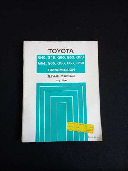 Werkplaatsboek Toyota G40, G45, G50, G52, G53, G54, G55,, Auto diversen, Handleidingen en Instructieboekjes, Ophalen of Verzenden