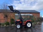 MINITRACTOR KUBOTA FRONTLADER/VOORLADER GAZONBANDEN 22.5PK, Zakelijke goederen, Landbouw | Tractoren, Ophalen of Verzenden, Gebruikt