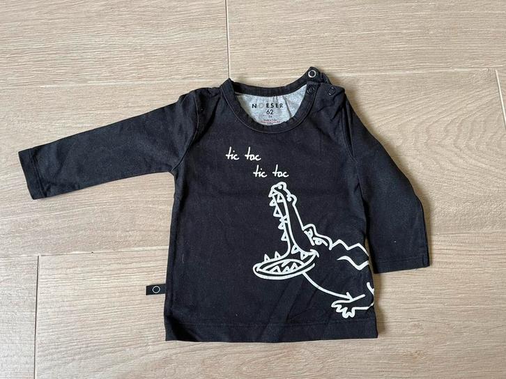 Baby longsleeve Noeser – maat 62, Kinderen en Baby's, Babykleding | Maat 62, Zo goed als nieuw, Ophalen of Verzenden
