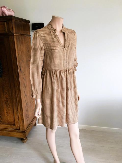 JBC - Youh! -jurk maat 36: een must-have voor jouw garderobe, Kleding | Dames, Jurken, Zo goed als nieuw, Maat 36 (S), Beige, Knielengte