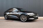 E-tron 55 SB S-Line ACC-HUD-DCC-Pano-Cam-Trekh-BTW-B&O, Auto's, Audi, 1800 kg, 1650 kg, Zwart, Leder