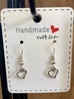 Schattige hartjes, NIEUW, Ophalen of Verzenden, Nieuw, Zilver, Hangers