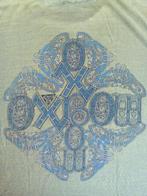 Oxbow vintage nineties t-shirt met grote print - L/XL, Ophalen of Verzenden, Zo goed als nieuw, Maat 52/54 (L), Groen