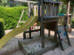 Speeltuin met glijbaan en zandbak, Kinderen en Baby's, Ophalen, Gebruikt, Glijbaan