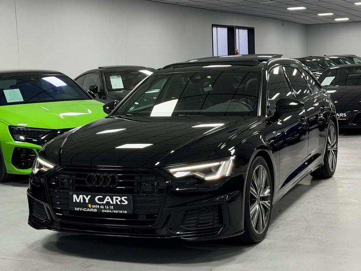Audi A6 2.0 Tdi 204 Cv S-Line Pack Night Pano Cuir Ja 20, Auto's, Audi, Bedrijf, Te koop, A6, ABS, Achteruitrijcamera, Adaptieve lichten