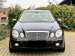 Mercedes E280d V6 Automatique // 2008 // Euro 4, Auto's, Mercedes-Benz, Automaat, Parkeersensor, Zwart, Leder