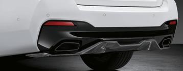 M - Diffuser achterbumper Carbon nieuw BMW 5 serie G30 G31 + beschikbaar voor biedingen
