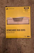 Corsair Vengeance RGB DDR5 32GB 5200MHz Wit – Nieuwstaat, Informatique & Logiciels, Mémoire RAM, 32 GB, Comme neuf, Enlèvement