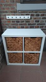 Kallax kast met 4 stevige bakken, Ophalen