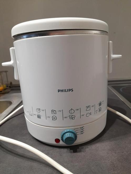 Mini friteuse  Philips utilisée  2 - 3 x comme fondue, Electroménager, Friteuses, Comme neuf, 1 à 2 litres, Enlèvement ou Envoi