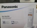 téléphone panasonic KX-1711, Telecommunicatie, Vaste telefoons | Handsets en Draadloos, Ophalen, Zo goed als nieuw, 1 handset
